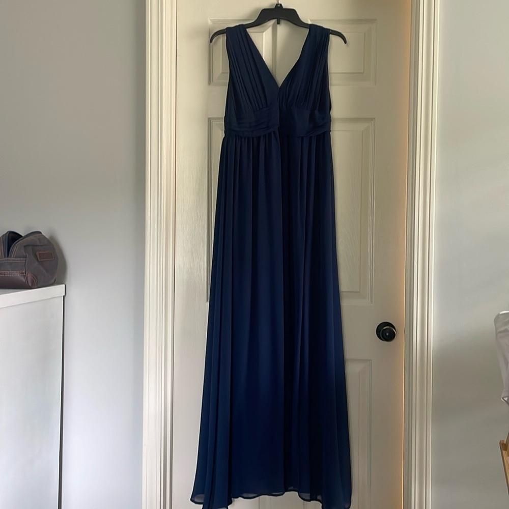 Navy Blue Lulu’s Bridesmaid Dress